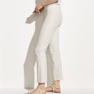 NWT vince cream crop flare stretch pants